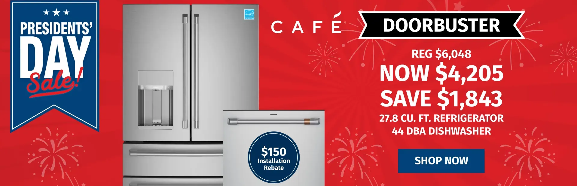 Cafe Package Presidents Day